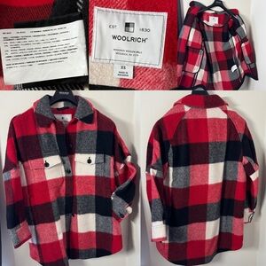 WOOLRICH Flannel Jacket Women XS